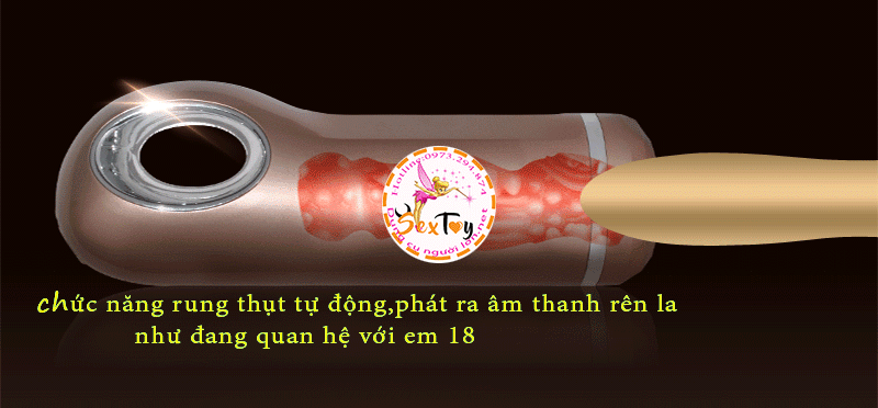 Máy thủ dâm tự động NaNo mạ kim cao cấp